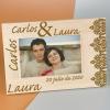 Cadeaux avec le nom: Cadre photo gravé pour couple Cadeaux avec le nom: Cadre photo gravé pour couple