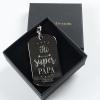 Bijoux personnalisés: Porte-clés personnalisé Tu es un papa génial Bijoux personnalisés: Porte-clés personnalisé Tu es un papa génial