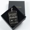 Bijoux personnalisés: Porte-clés raisons d'être maman Bijoux personnalisés: Porte-clés raisons d'être maman