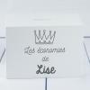 Cadeaux avec le nom: Tirelire en bois personnalisée Couronne Cadeaux avec le nom: Tirelire en bois personnalisée Couronne