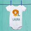 Cadeaux avec le nom: Body bébé personnalisé 'alphabet animal' Cadeaux avec le nom: Body bébé personnalisé 'alphabet animal'