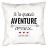 Décoration: Coussin personnalisé MARIAGE Décoration: Coussin personnalisé MARIAGE