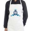 Tabliers personnalisés: Tablier personnalisé du 50e anniversaire Tabliers personnalisés: Tablier personnalisé du 50e anniversaire