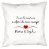 Décoration: Mon coussin préféré personnalisé Décoration: Mon coussin préféré personnalisé