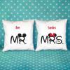 Décoration: Pack de coussins Mr et Mrs Décoration: Pack de coussins Mr et Mrs