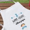 Tabliers personnalisés: Tablier Raisons d'être papa Tabliers personnalisés: Tablier Raisons d'être papa