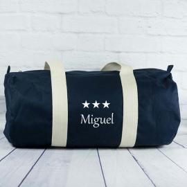 Sac de sport BIO brodé d'un motif Sac de sport BIO brodé d'un motif