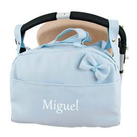 Sac pour poussette pour bébé avec prénom brodé Sac pour poussette pour bébé avec prénom brodé