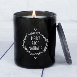 Bougie gravée pour les enseignants Bougie gravée pour les enseignants