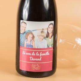 Bouteille de vin personnalisée Bouteille de vin personnalisée