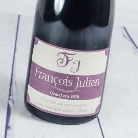 Bouteille de vin pour anniversaire Bouteille de vin pour anniversaire