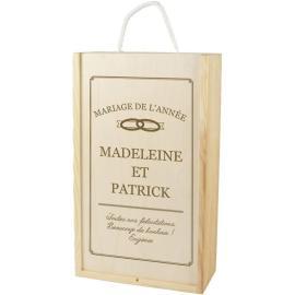 Coffret bouteille de vin spécial Mariages Coffret bouteille de vin spécial Mariages