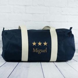 Sac de sport BIO brodé d'étoiles Sac de sport BIO brodé d'étoiles