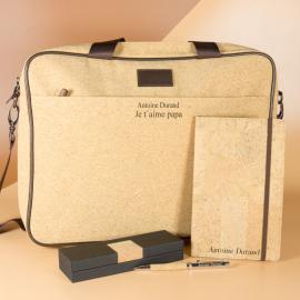 Set personnalisée: mallette personnalisée, stylo et bloc notes Set personnalisée: mallette personnalisée, stylo et bloc notes