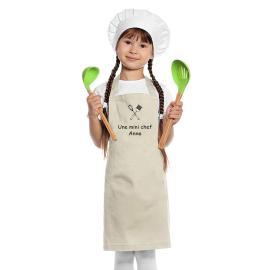 Tablier brodé BIO pour enfants Tablier brodé BIO pour enfants