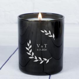Bougie personnalisée avec monogramme Bougie personnalisée avec monogramme