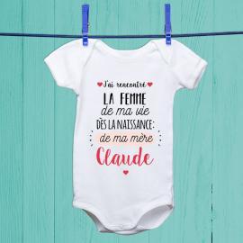 Body personnalisé pour bébé Body personnalisé pour bébé