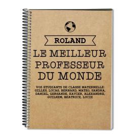 Cahier pour le meilleur prof du monde mondial Cahier pour le meilleur prof du monde mondial