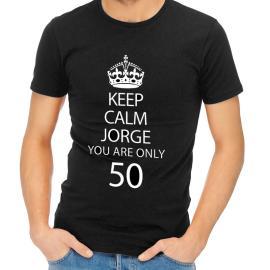 T-shirt personnalisé 'Keep Calm you are only' T-shirt personnalisé 'Keep Calm you are only'