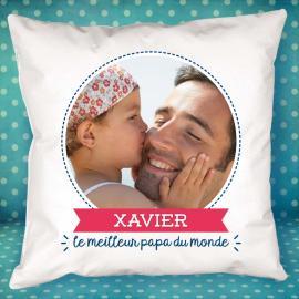 Coussin personnalisé pour papa Coussin personnalisé pour papa