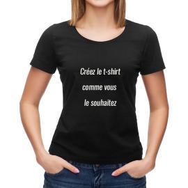 Créez votre t-shirt personnalisé pour femme Créez votre t-shirt personnalisé pour femme