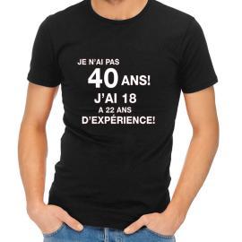 T-shirt anniversaire drôle T-shirt anniversaire drôle