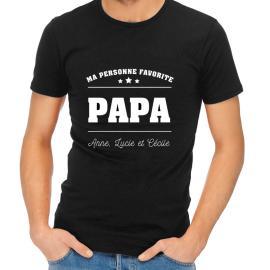T-shirt personnalisé Ma personne favorite T-shirt personnalisé Ma personne favorite