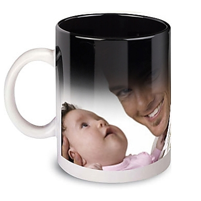 Cadeaux personnalisés: Mugs personnalisés: Mug magique avec photo