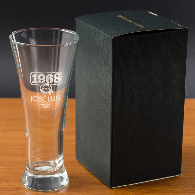 Kies®GIFT 1983 Verre De Bière 40 Ans, Personnalisé Cadeau Homme