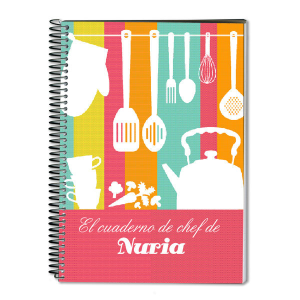 Cadeaux personnalisés: Cahiers: Carnet de chef personnalisé