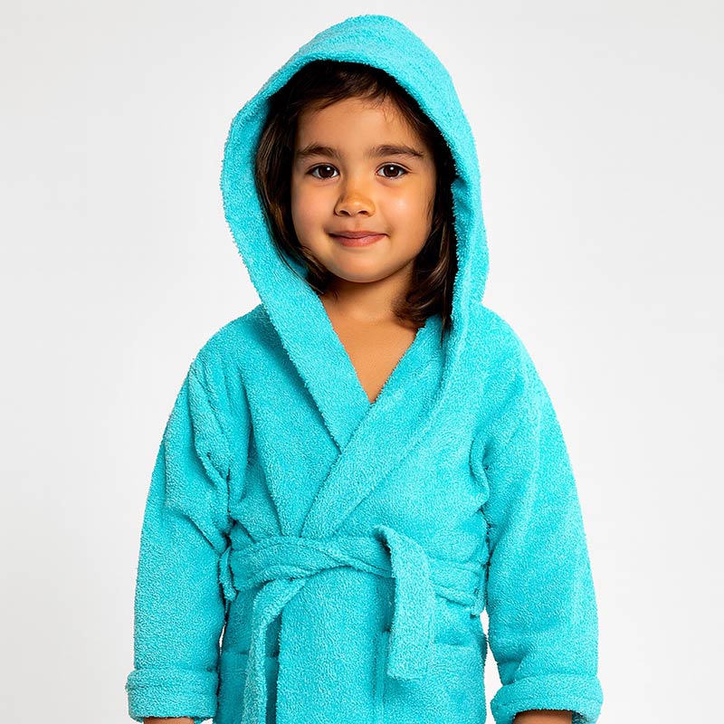 Cadeaux personnalisés: Peignoir brod&eacute; pour enfant avec capuche: Peignoir brod&eacute; pour enfant avec capuche