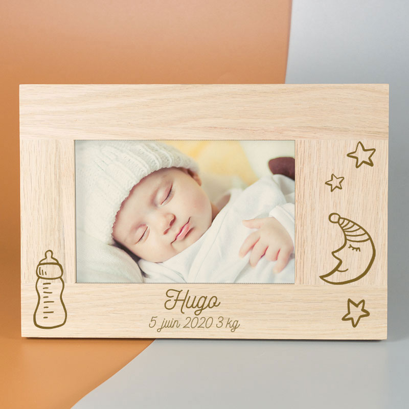 Cadeau de naissance personnalisé pour petite fille