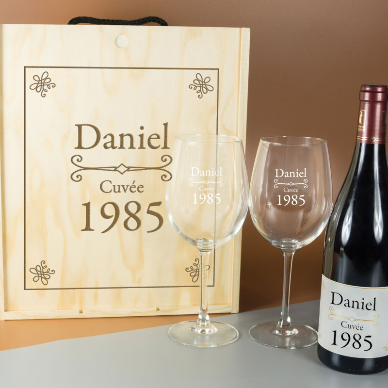 Cadeaux personnalisés: Cadeaux avec le nom: Kit anniversaire personnalisé
