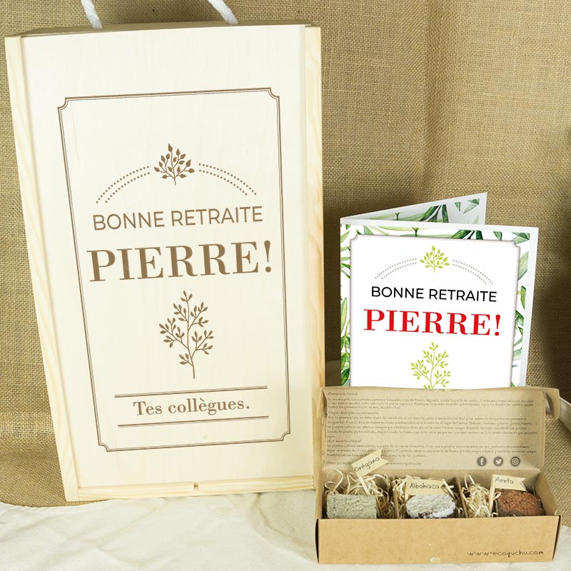 Cadeaux personnalisés: Kits cadeaux: Kit retraite personnalisé 'Je fais ce que je veux'