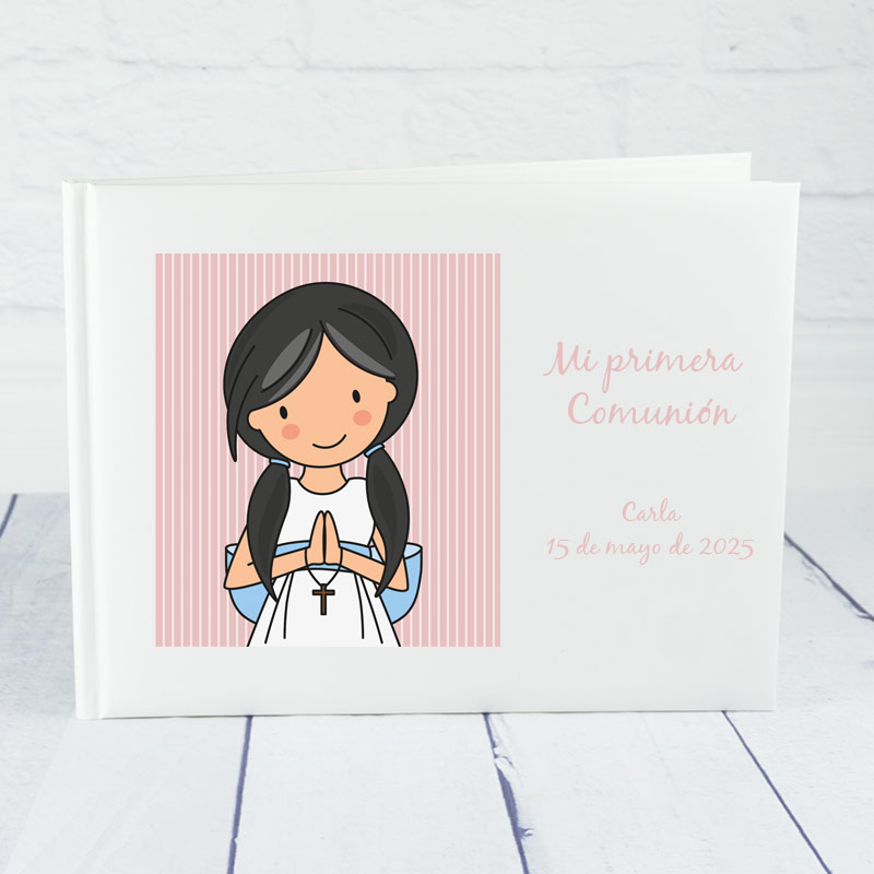 Cadeaux personnalisés: Livre d'or personnalis&eacute; pour la premi&egrave;re communion d'une fille: Livre d'or personnalis&eacute; pour la premi&egrave;re communion d'une fille