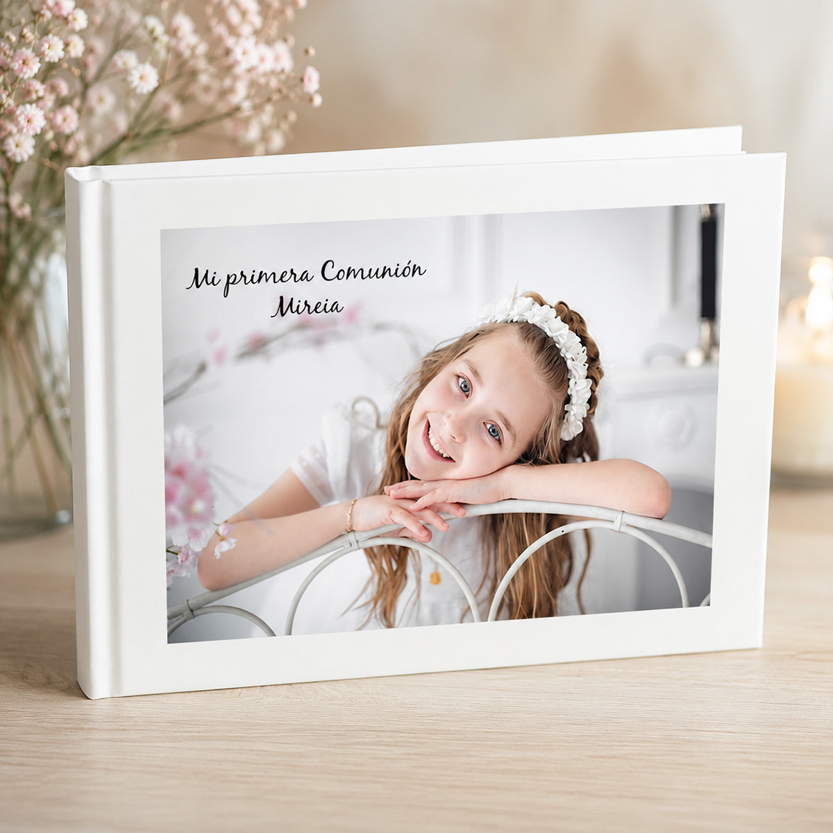 Cadeaux personnalisés: Livre d'or personnalis&eacute; pour la Premi&egrave;re Communion: Livre d'or personnalis&eacute; pour la Premi&egrave;re Communion