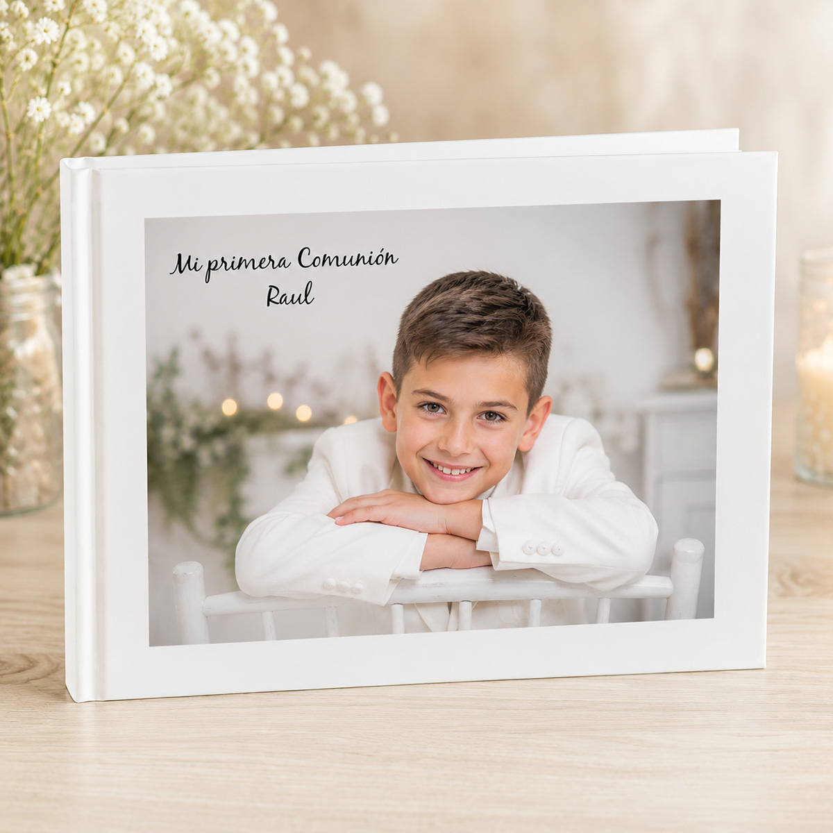 Cadeaux personnalisés: Livre d'or personnalis&eacute; pour la Premi&egrave;re Communion: Livre d'or personnalis&eacute; pour la Premi&egrave;re Communion