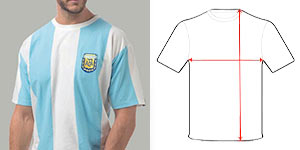 Tailles maillots Argentine