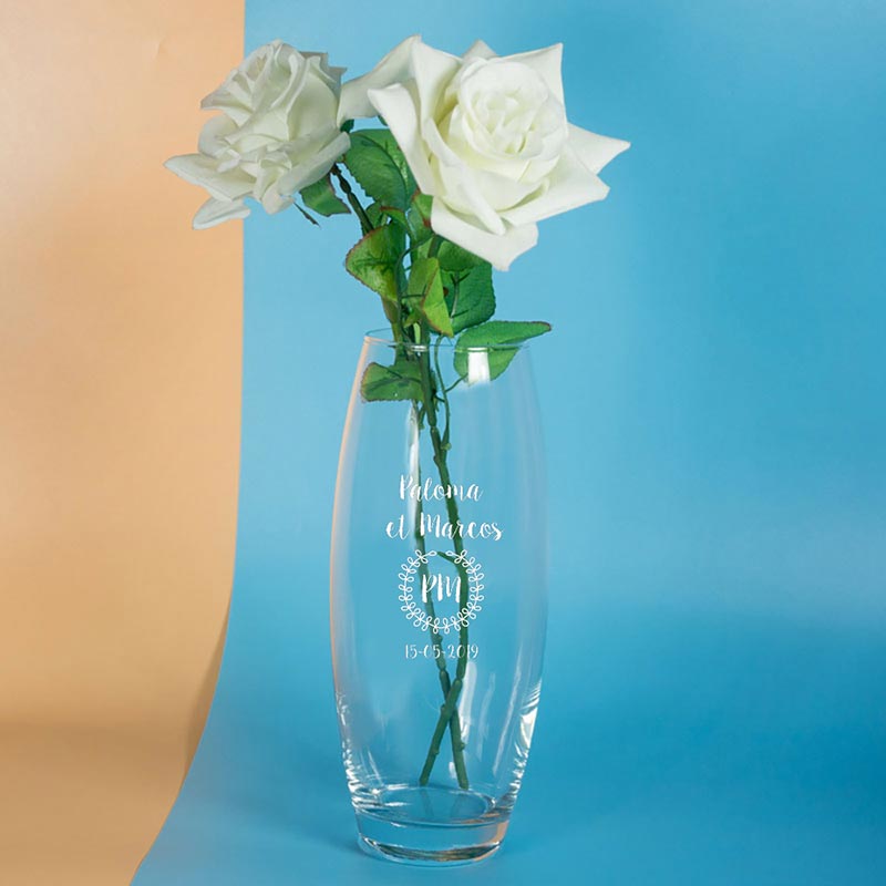 Cadeaux personnalisés: Art de la table personnalisé: Vase pour femme personnalisé