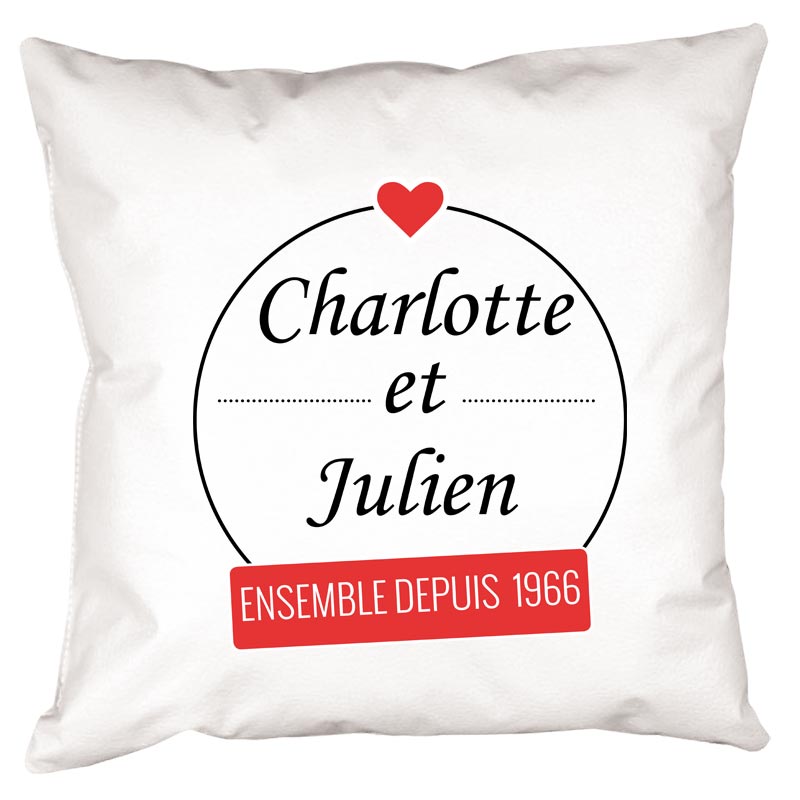 Cadeaux personnalisés: Décoration: Coussin personnalisé ensemble depuis...