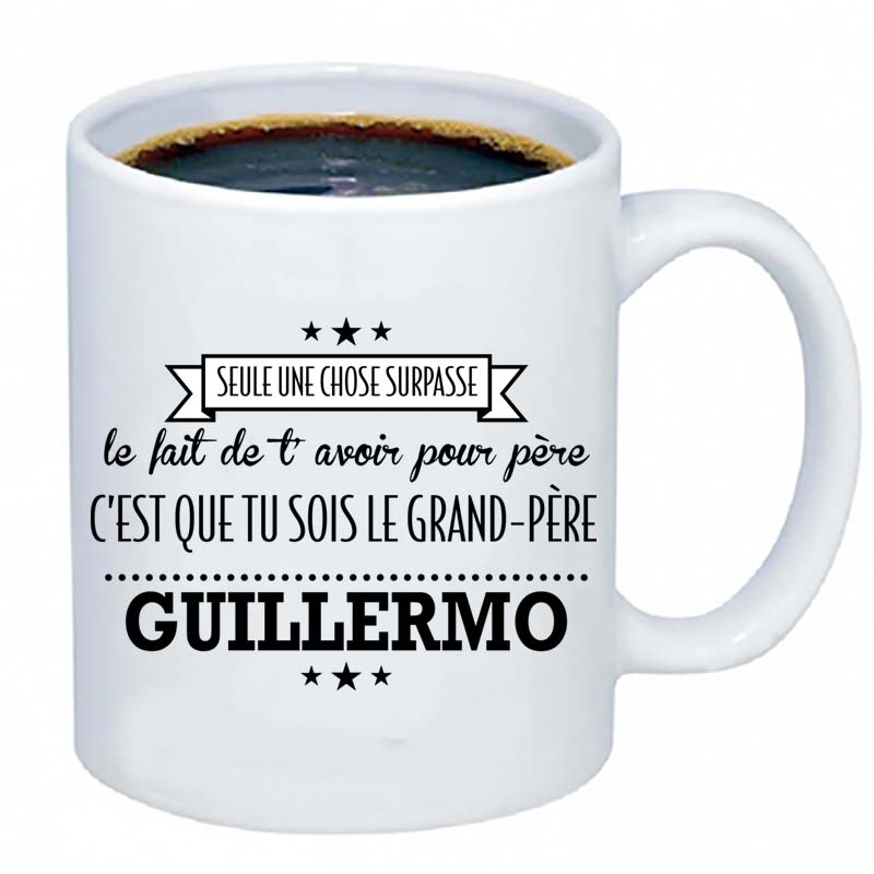 Cadeau papa  Cadeau papa est le meilleur du monde - Mug personnalisé