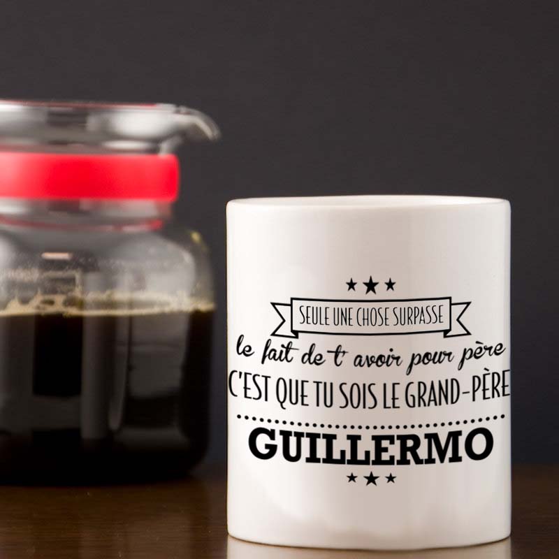 Cadeaux personnalisés: Mugs personnalisés: Tasse personnalisée pour le meilleur papa et meilleur grand-père